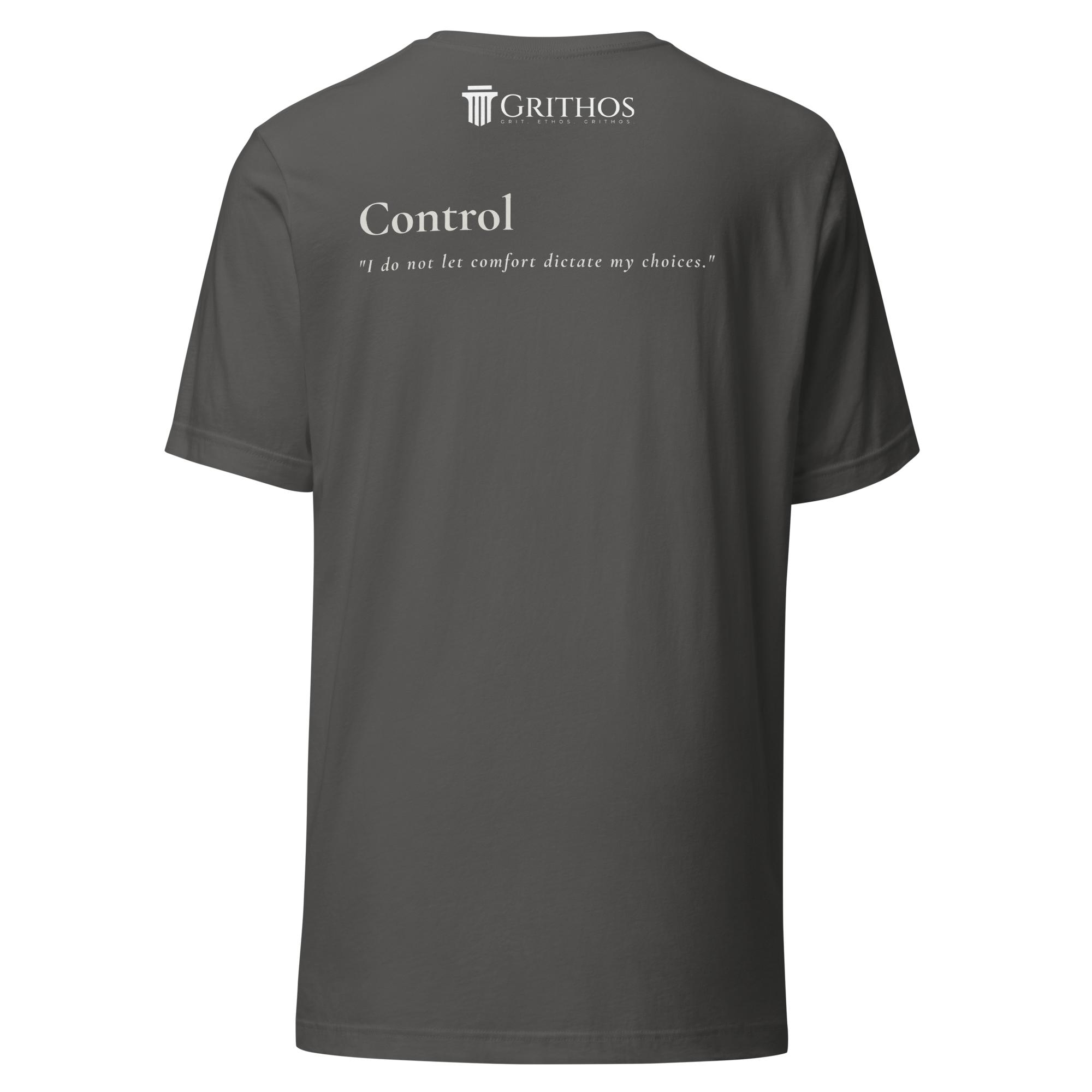 Grithos Control Pillar T-Shirt — Back Design